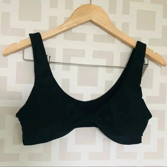 Black Knot Front Bikini Top Size M - Picture 1 of 4